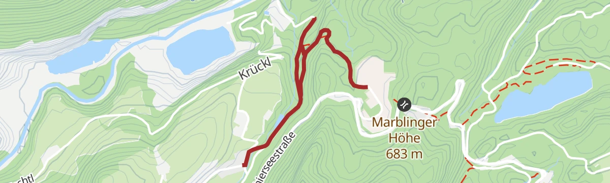 Route map: Wald-Wild-Bienenlehrpfad